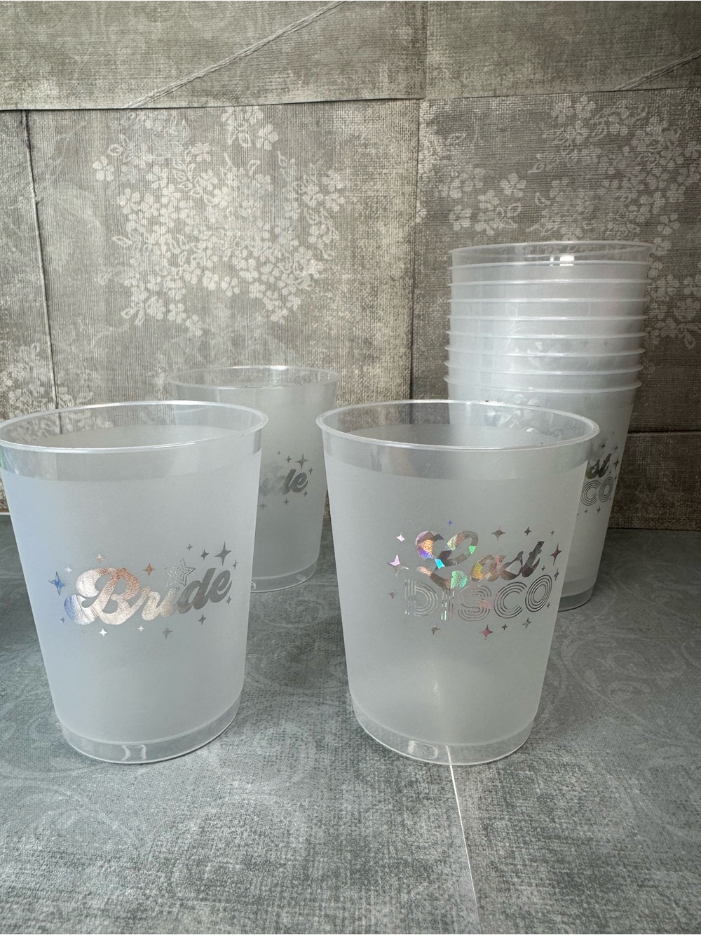 Bride’s Last Disco Party Cups